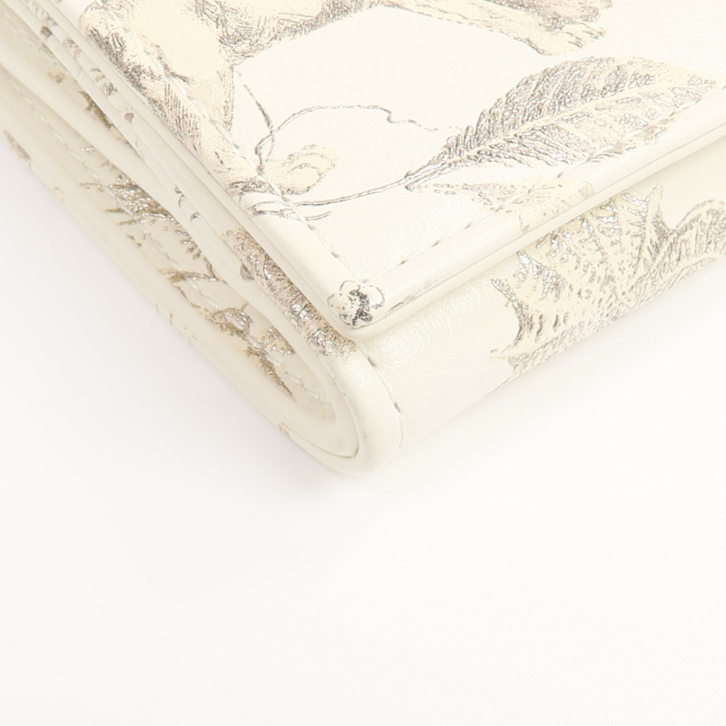 Dior 牛皮皮革Wallet金扣錢包-9