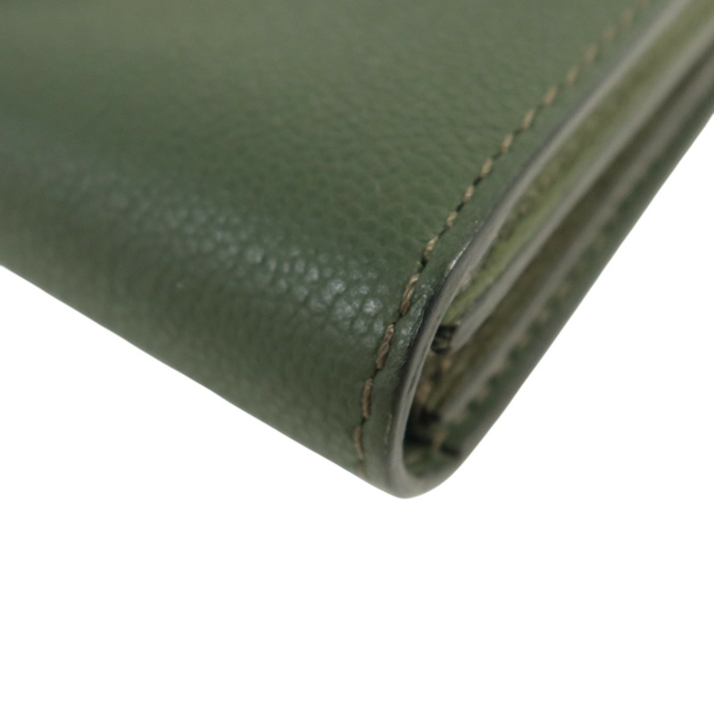 Delvaux 牛皮皮革Brillant Card Holder金扣卡片套-10