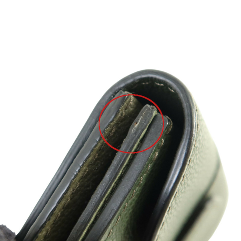 Delvaux 牛皮皮革Brillant Card Holder金扣卡片套-13