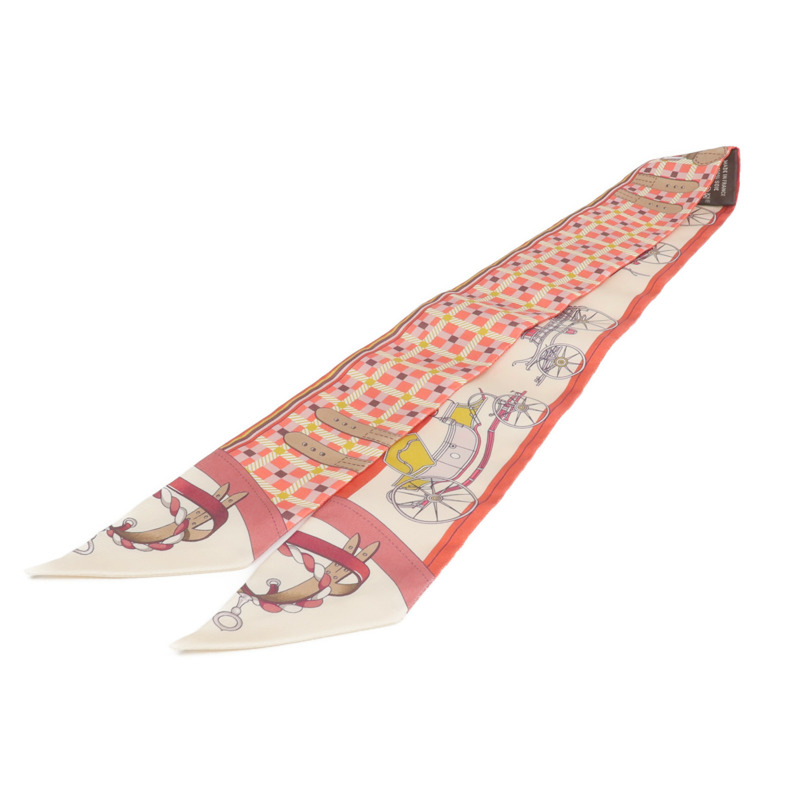 HERMES 絲質Twilly絲巾-1