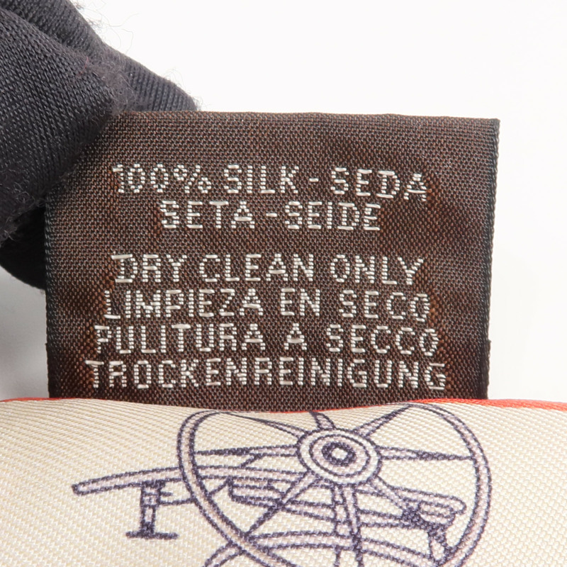 HERMES 絲質Twilly絲巾-7