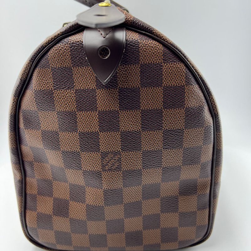 Louis Vuitton Speedy 棋盤格枕頭包-4