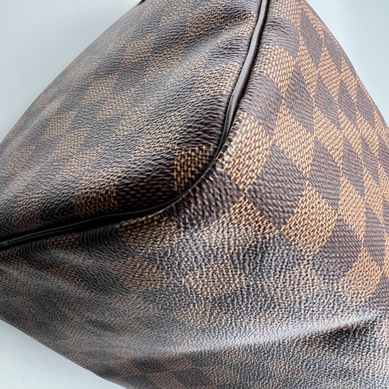 Louis Vuitton Speedy 棋盤格枕頭包-11