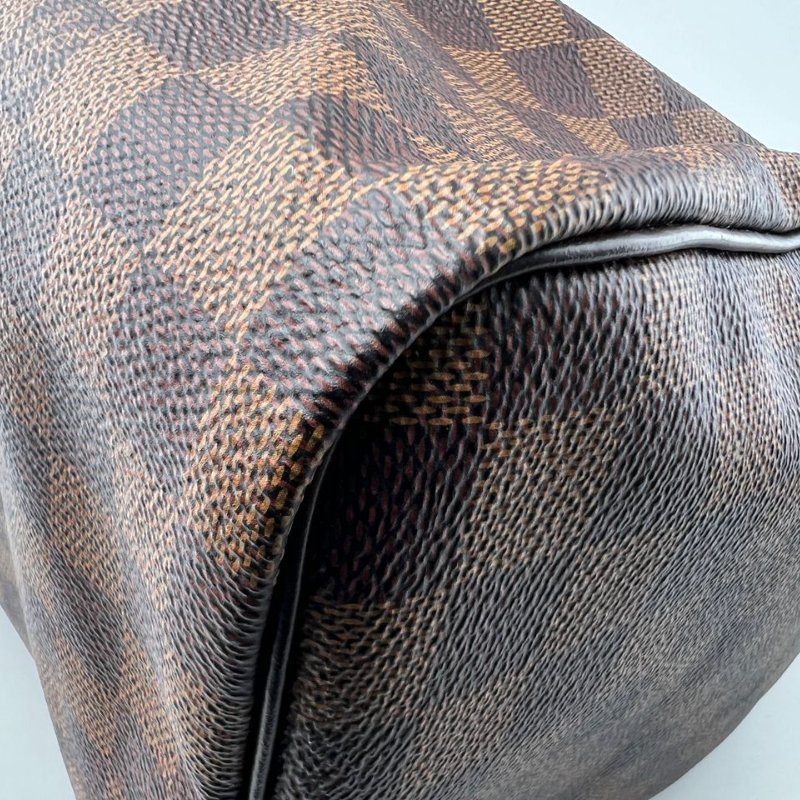 Louis Vuitton Speedy 棋盤格枕頭包-12