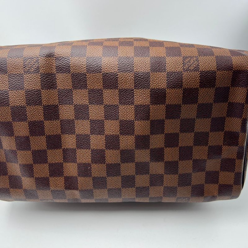 Louis Vuitton Speedy 棋盤格枕頭包-14