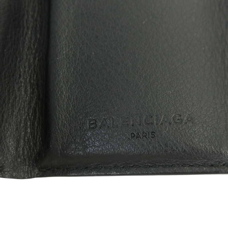 BALENCIAGA 牛皮皮革Wallet銀扣錢包-8