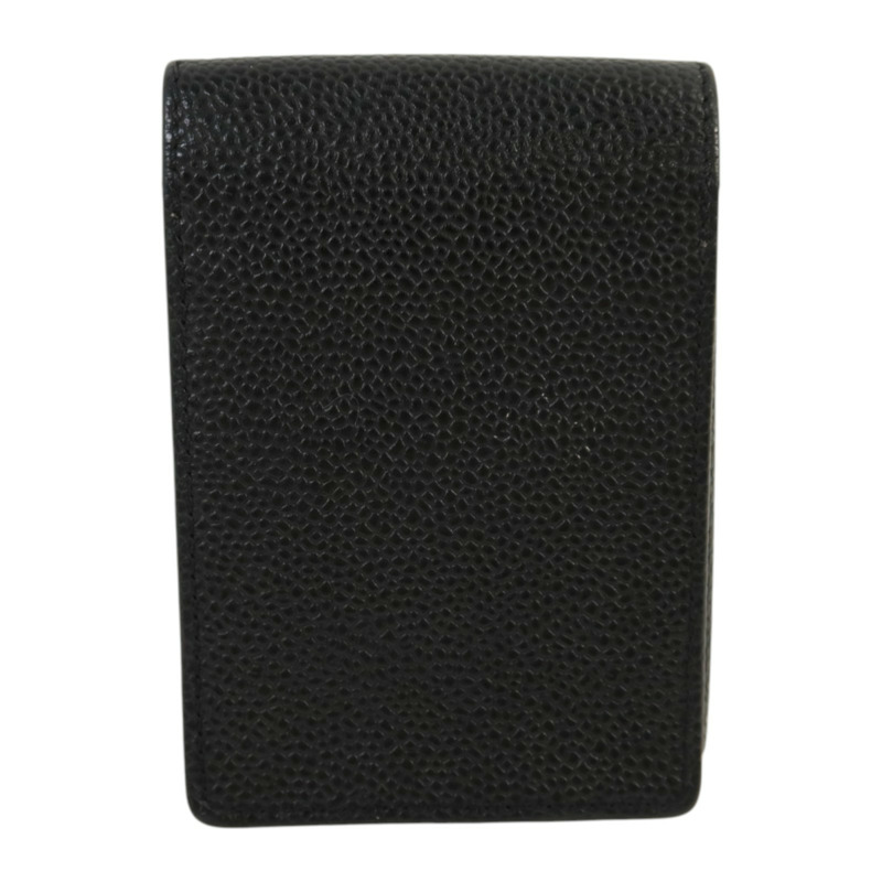 CHANEL 牛皮皮革Coco Mark Logo Cigarette Pouch金扣香煙包-1