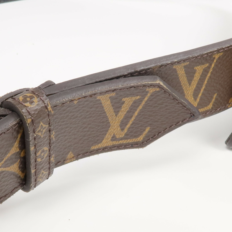 LOUIS VUITTON Monogram Ceinture Daily Multi Pocket Belt金扣腰包-4