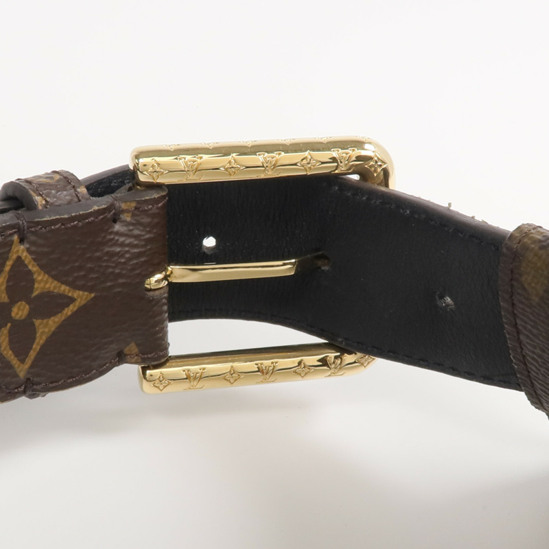LOUIS VUITTON Monogram Ceinture Daily Multi Pocket Belt金扣腰包-5