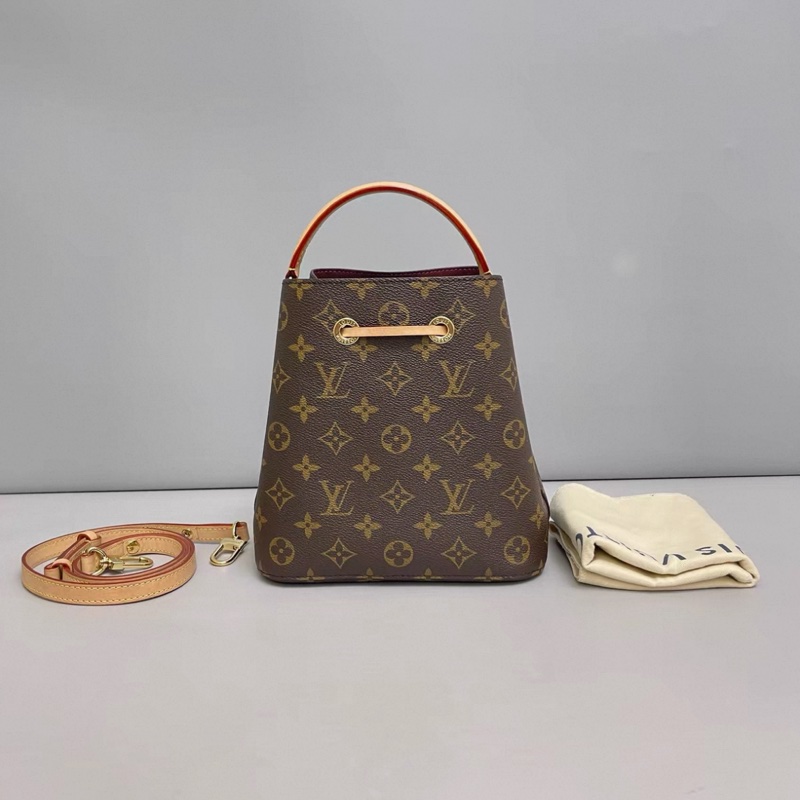 LV路易威登NeoNoe bb老花水桶包芯片-1