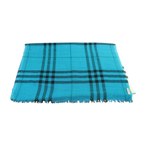 BURBERRY 羊毛/絲質Scarf圍巾