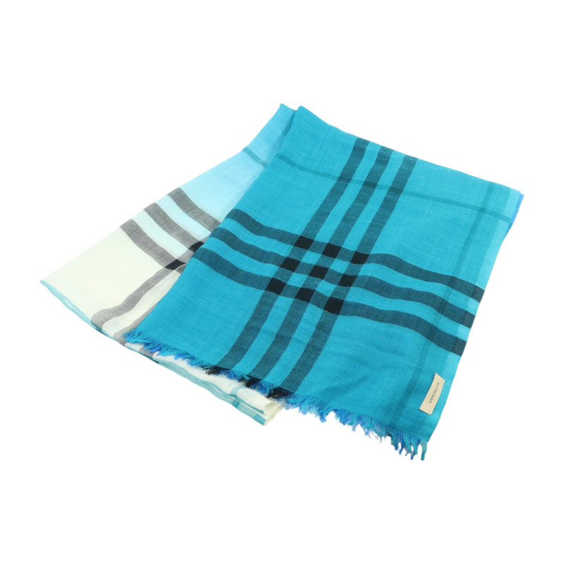 BURBERRY 羊毛/絲質Scarf圍巾-5