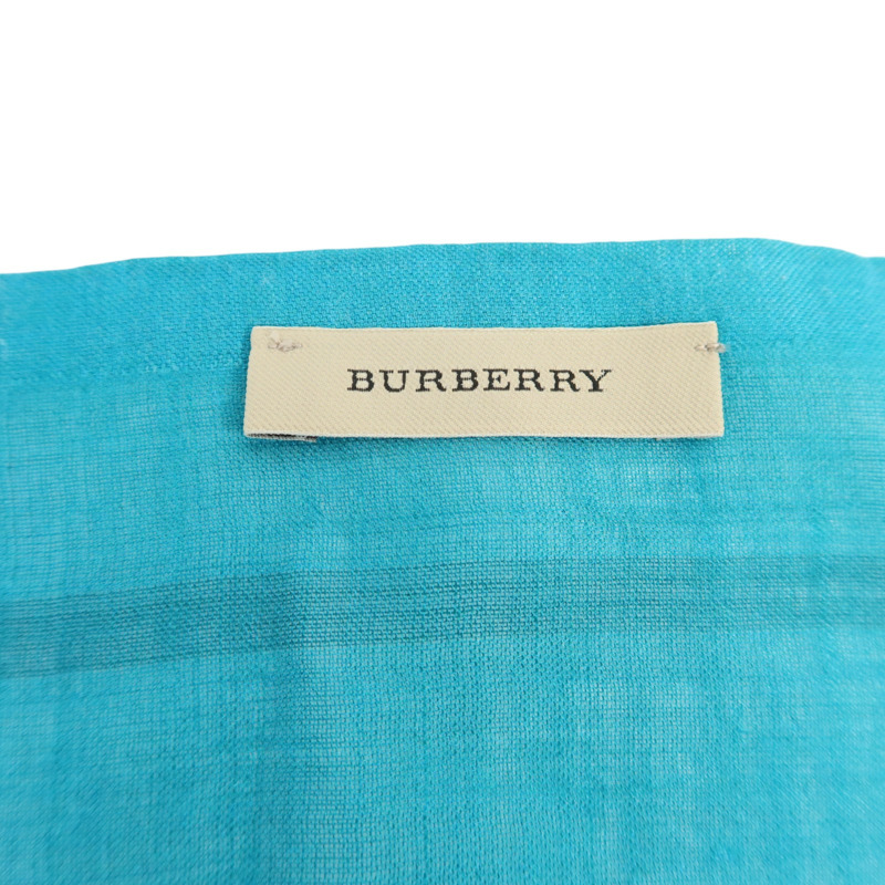 BURBERRY 羊毛/絲質Scarf圍巾-9