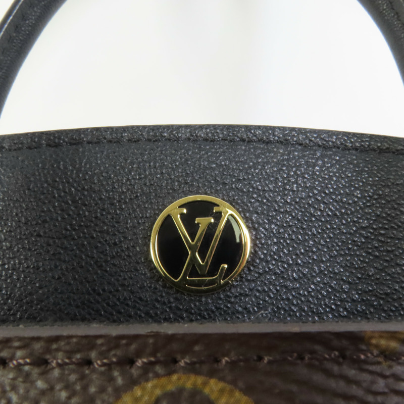 LOUIS VUITTON Monogram/牛皮皮革Florine金扣手挽肩背兩用袋-8