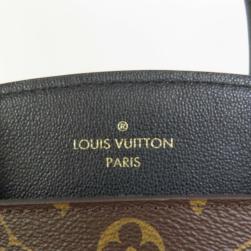 LOUIS VUITTON Monogram/牛皮皮革Florine金扣手挽肩背兩用袋-9