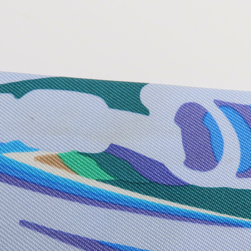 HERMES 絲質Twilly絲巾-6