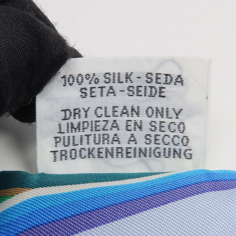 HERMES 絲質Twilly絲巾-9