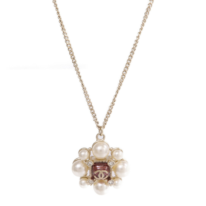 CHANEL 金屬Necklace項鍊-1