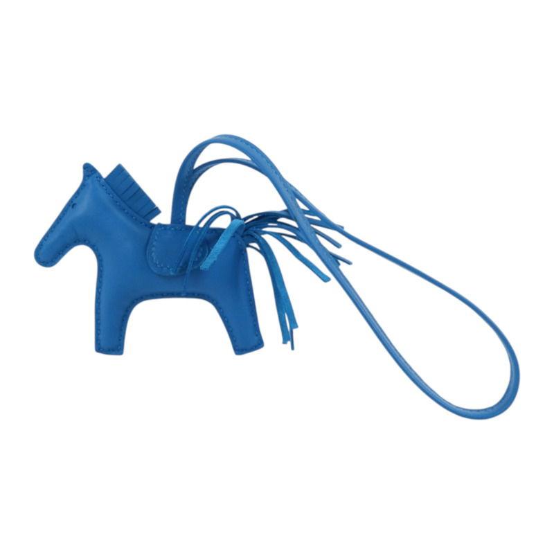 HERMES Milo皮革Rodeo PM掛飾-0