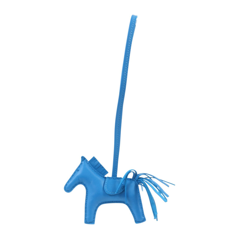 HERMES Milo皮革Rodeo PM掛飾-5