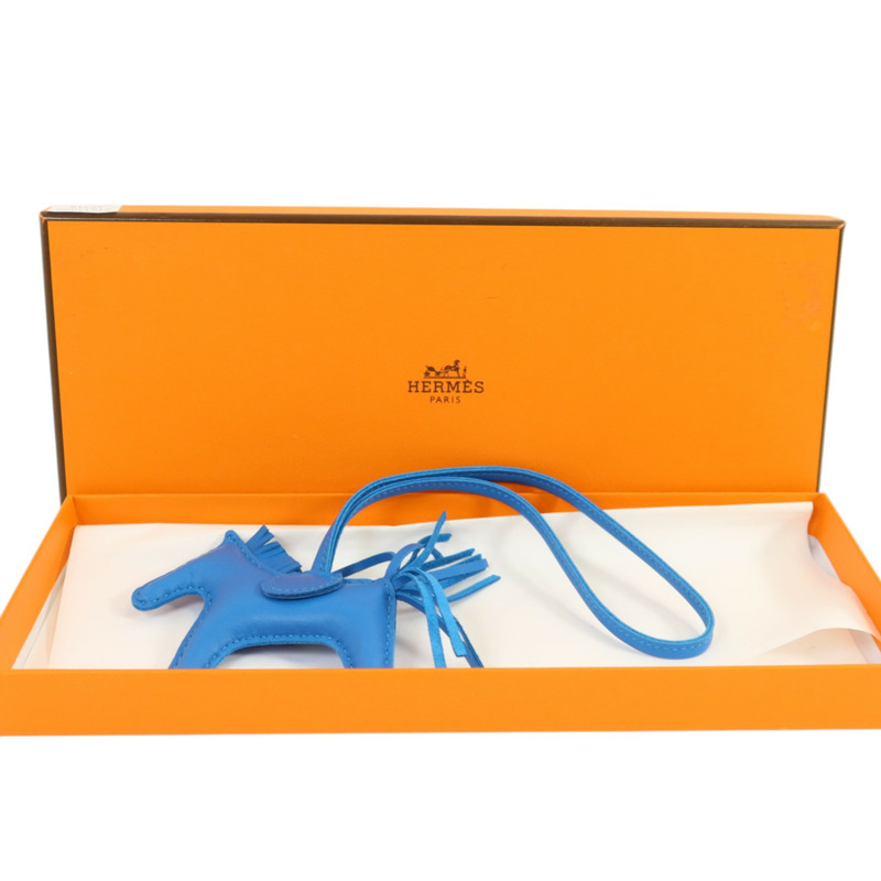 HERMES Milo皮革Rodeo PM掛飾-6