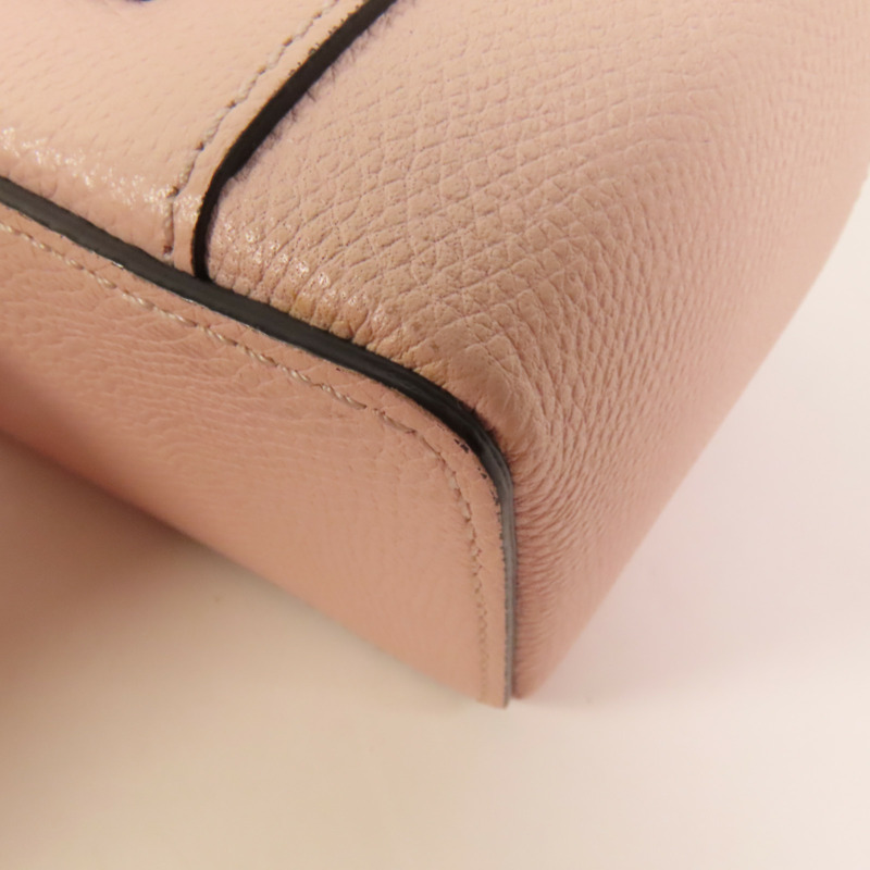 Valentino 牛皮皮革Garavani Vanity Case金扣手挽肩背兩用袋-12