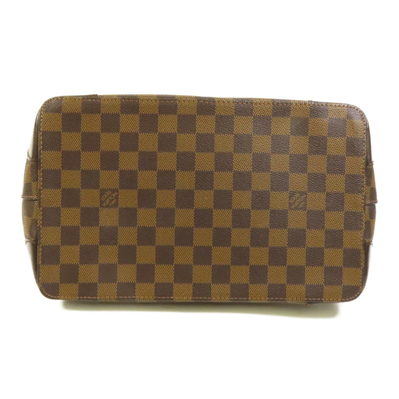 LOUIS VUITTON Damier Hampstead PM金扣手挽袋-3