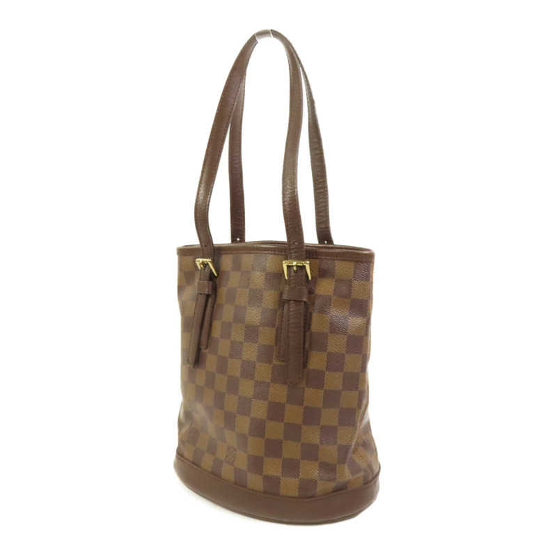 LOUIS VUITTON Damier Marais金扣肩背袋-2