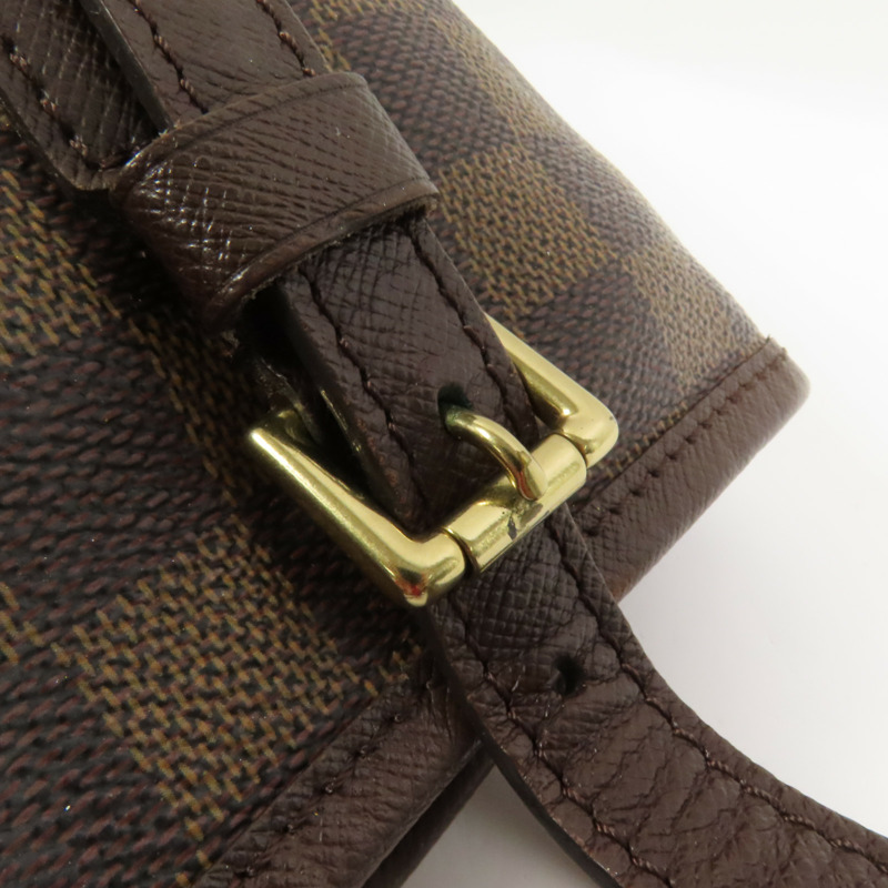 LOUIS VUITTON Damier Marais金扣肩背袋-6