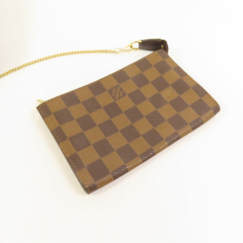 LOUIS VUITTON Damier Marais金扣肩背袋-7