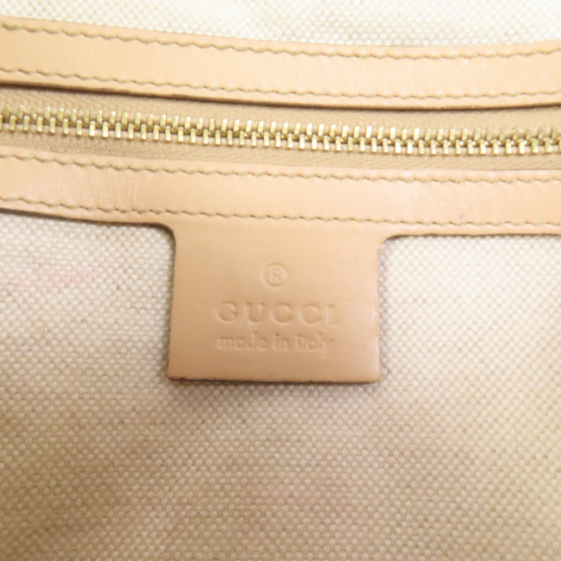 GUCCI 帆布Vintage Web GG Canvas Boston金扣手挽肩背兩用袋-9