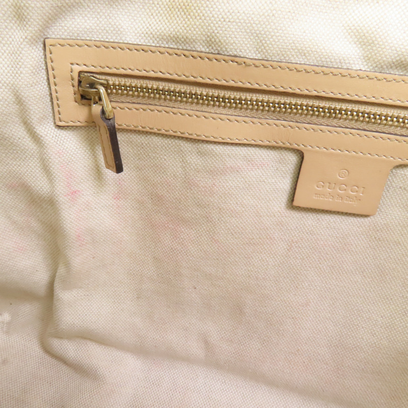 GUCCI 帆布Vintage Web GG Canvas Boston金扣手挽肩背兩用袋-17