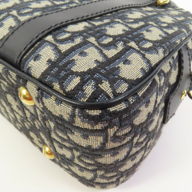 Dior 帆布D-Vibe Medium金扣手挽肩背兩用袋-13