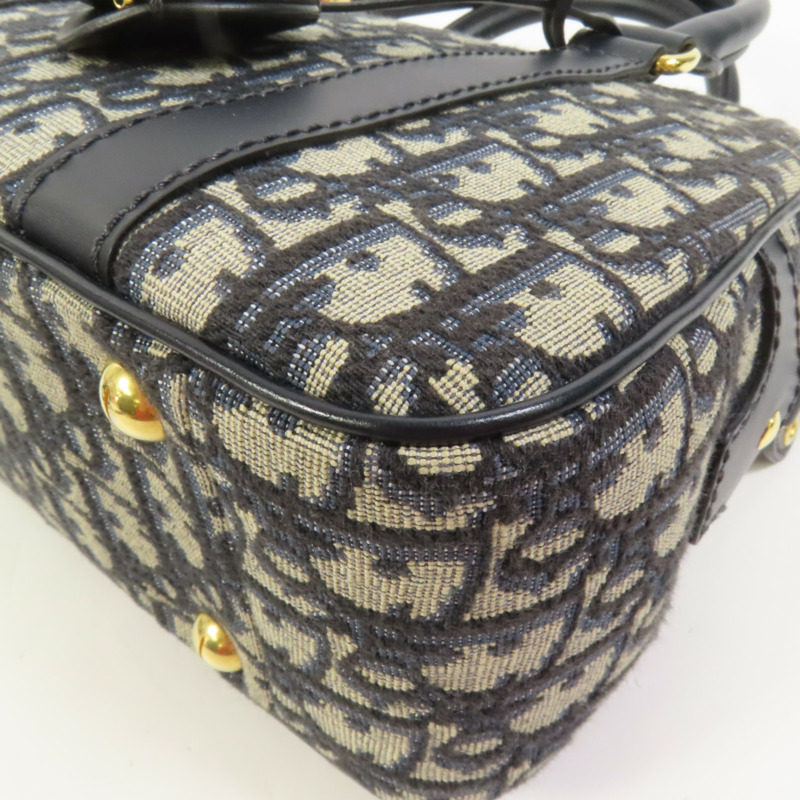 Dior 帆布D-Vibe Medium金扣手挽肩背兩用袋-15