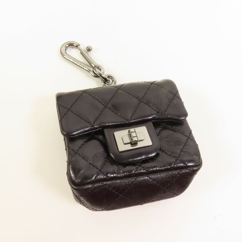 CHANEL 牛皮皮革2.55 Chain Shoulder鏈帶肩背袋-6