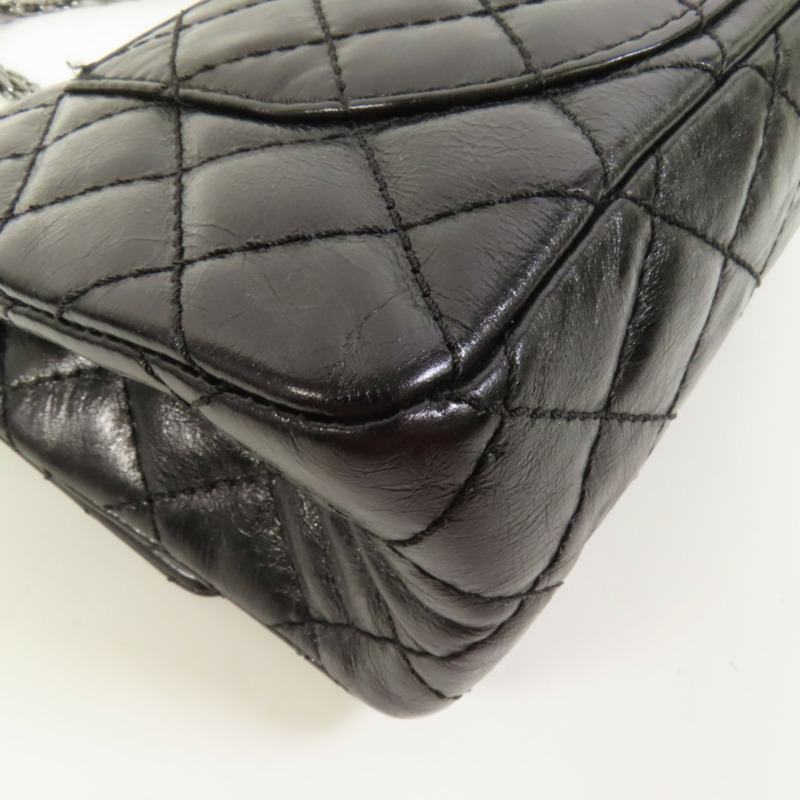 CHANEL 牛皮皮革2.55 Chain Shoulder鏈帶肩背袋-13