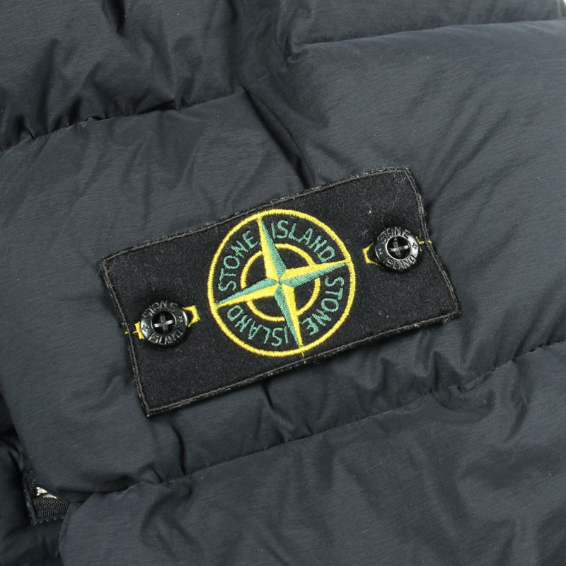 STONE ISLAND 無縫隧道尼龍羽絨外套 #M 811543028 海軍藍 二手 男款-14