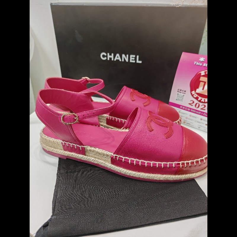 Chanel shoes 漁夫鞋 40碼 全新-3