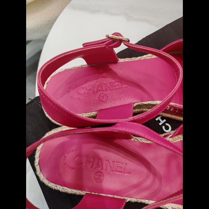 Chanel shoes 漁夫鞋 40碼 全新-4