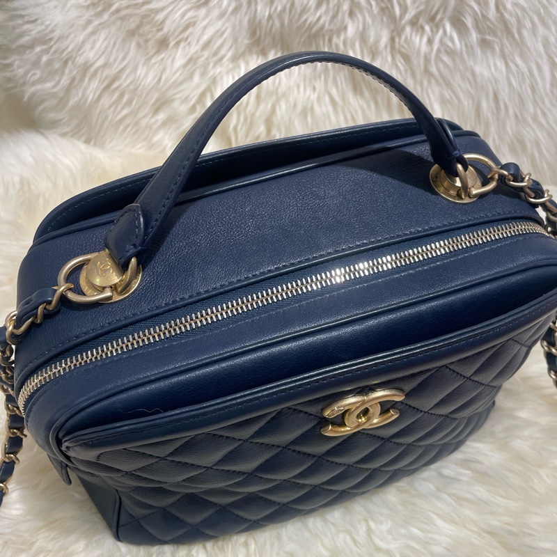 Chanel 手挽Bowling Bag-7