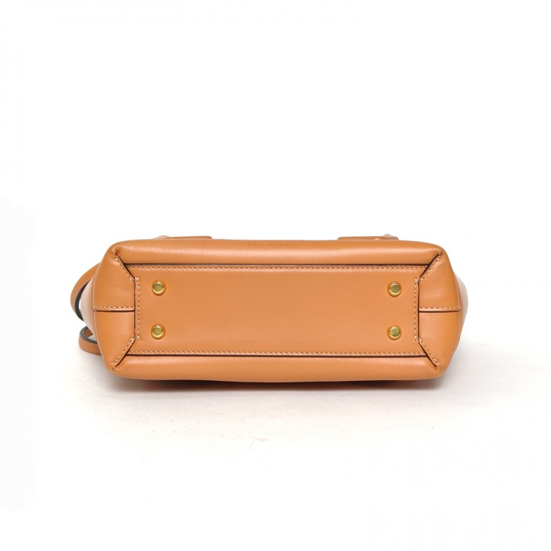 BOTTEGA VENETA Arco小號22棕色牛皮肩背包-3