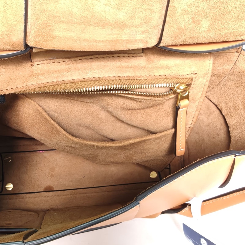 BOTTEGA VENETA Arco小號22棕色牛皮肩背包-4