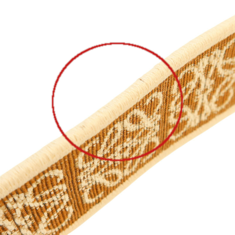 LOEWE 帆布/牛皮皮革Shoulder Strap金扣肩帶-8