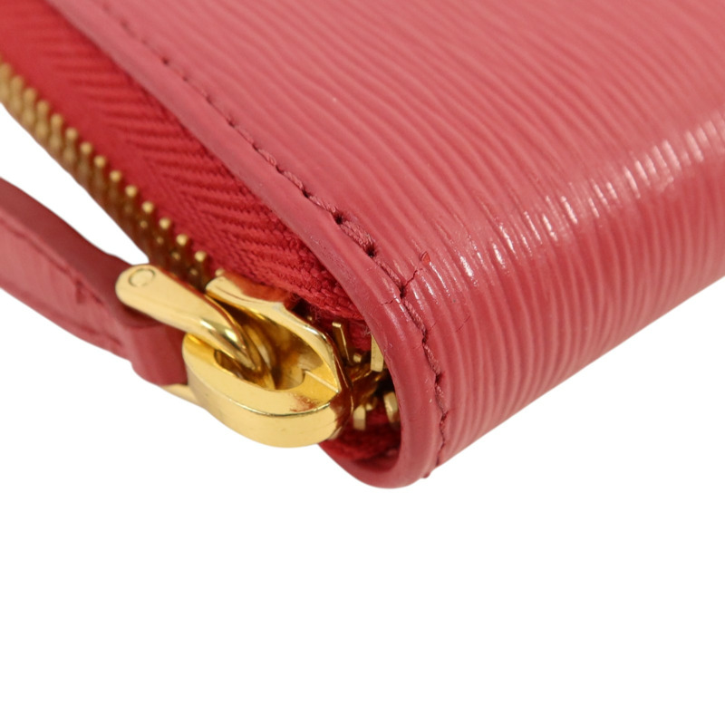 PRADA 牛皮皮革Card Case金扣卡片套-10