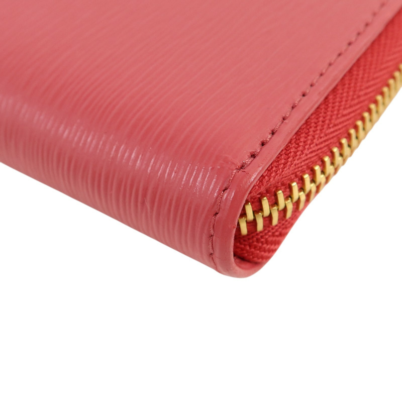 PRADA 牛皮皮革Card Case金扣卡片套-11