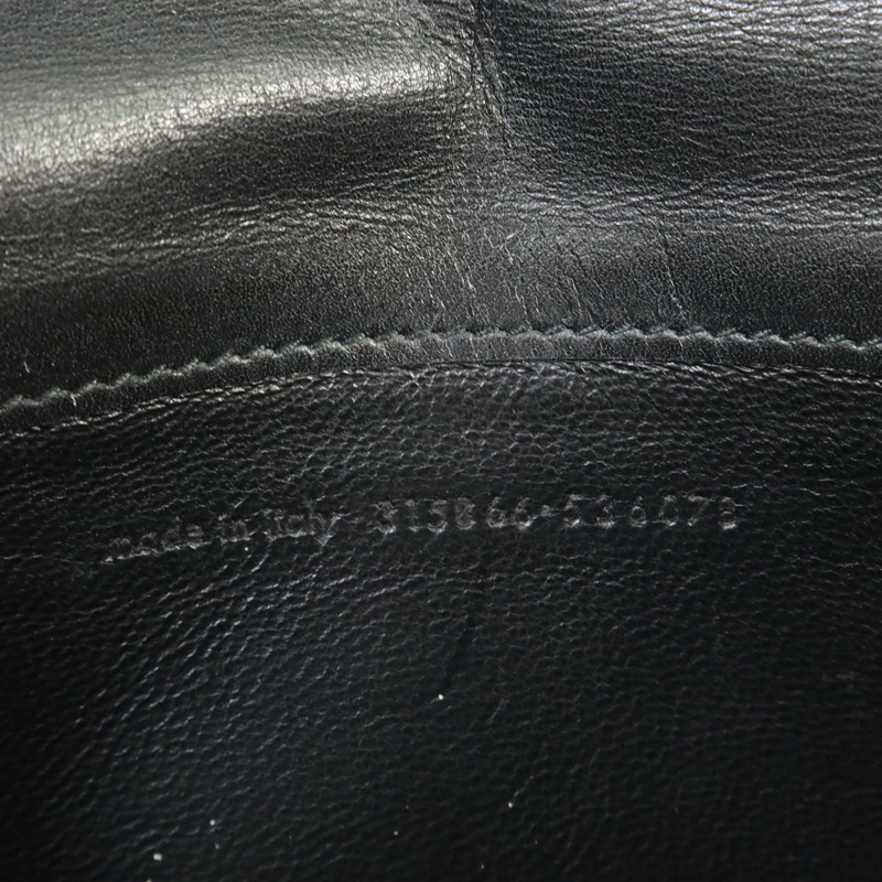 SAINT LAURENT 牛皮皮革Long Wallet長錢包-9