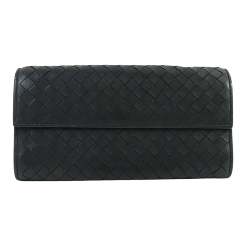 BOTTEGA VENETA 織紋皮革Wallet長錢包-0