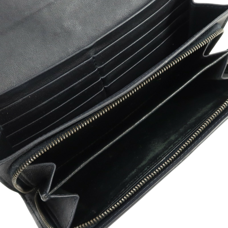 BOTTEGA VENETA 織紋皮革Wallet長錢包-5