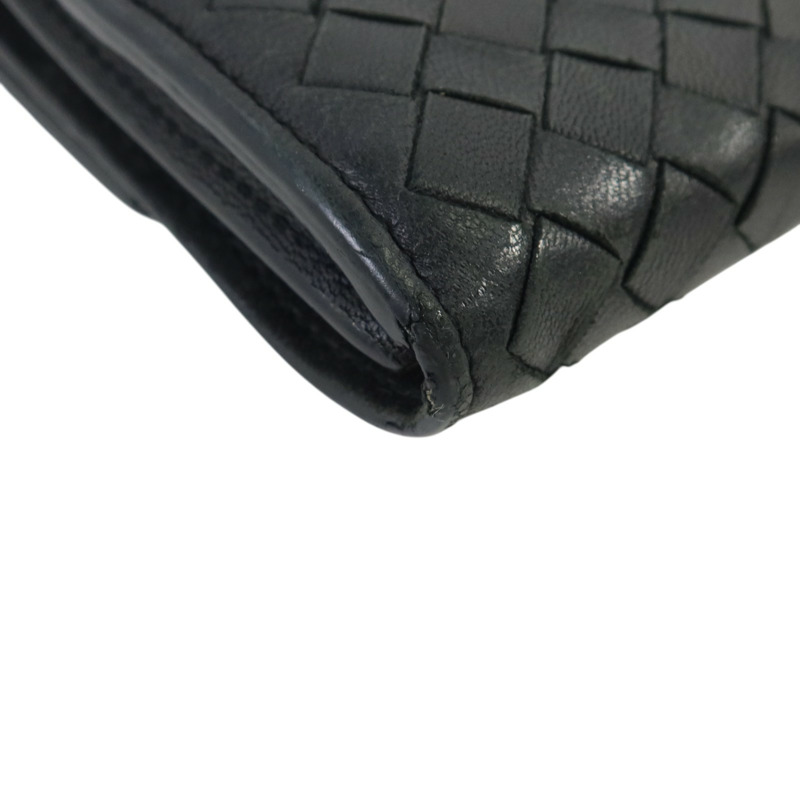 BOTTEGA VENETA 織紋皮革Wallet長錢包-12