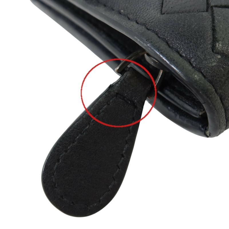 BOTTEGA VENETA 織紋皮革Wallet長錢包-16